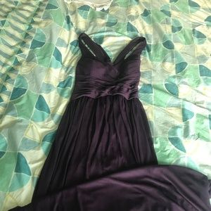 Plum Bridesmaid Dress